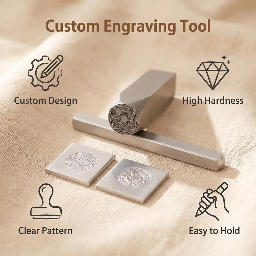 Benutzerdefinierte Metallstempel, Personalisierte Stahlstanzer mit Ihrem Business-Logo, Schmiede-Stempel, Benutzerdefinierte Marken, Benutzerdefinierte Metallstanzer, Schmuckstempel