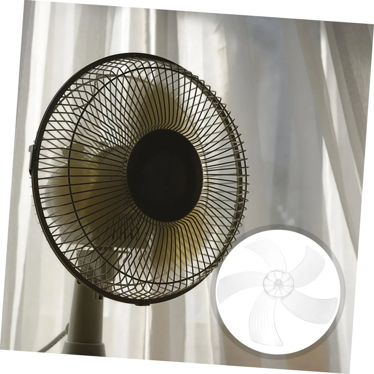 Ersatz-standventilatorflügel 14-zoll-kunststoff-ventilatorflügel Für Den Außen- Und Innenbereich