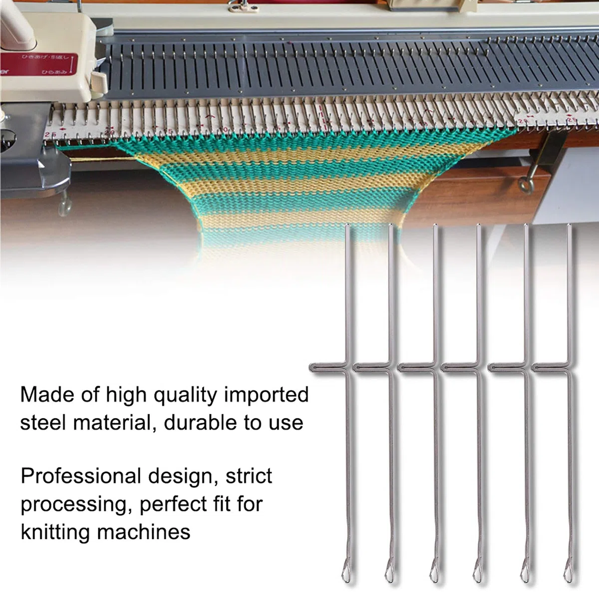Akozon Strickmaschine SRP325/SRP50/SRP60/SRP60N – 50 Stück Ersatz-Nähwerkzeuge aus Stahl