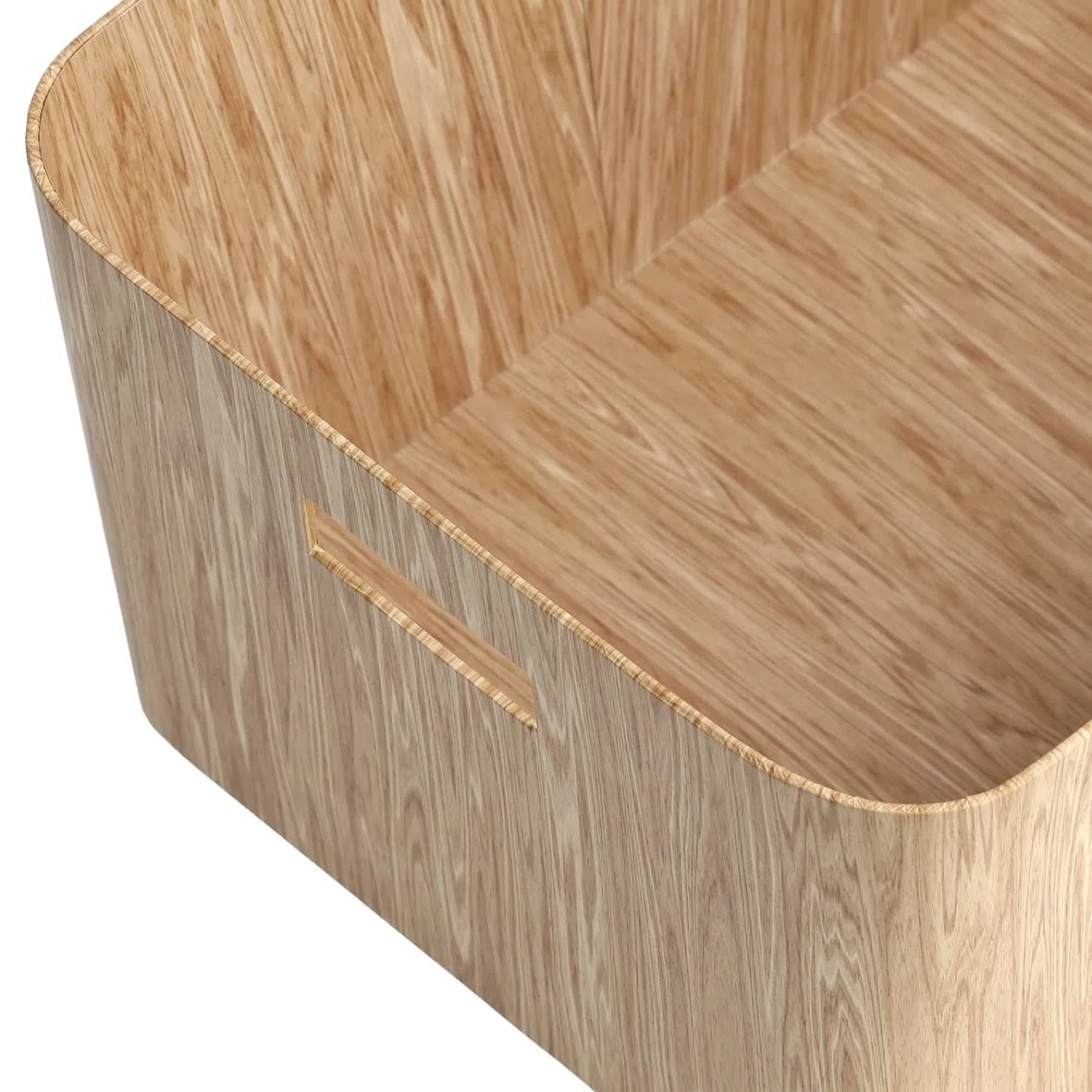 Zeller 14430 Aufbewahrungsbox "Holz", Pappe, ca. 30,5 x 22,9 x 15,2 cm, Deko, Holz-Optik