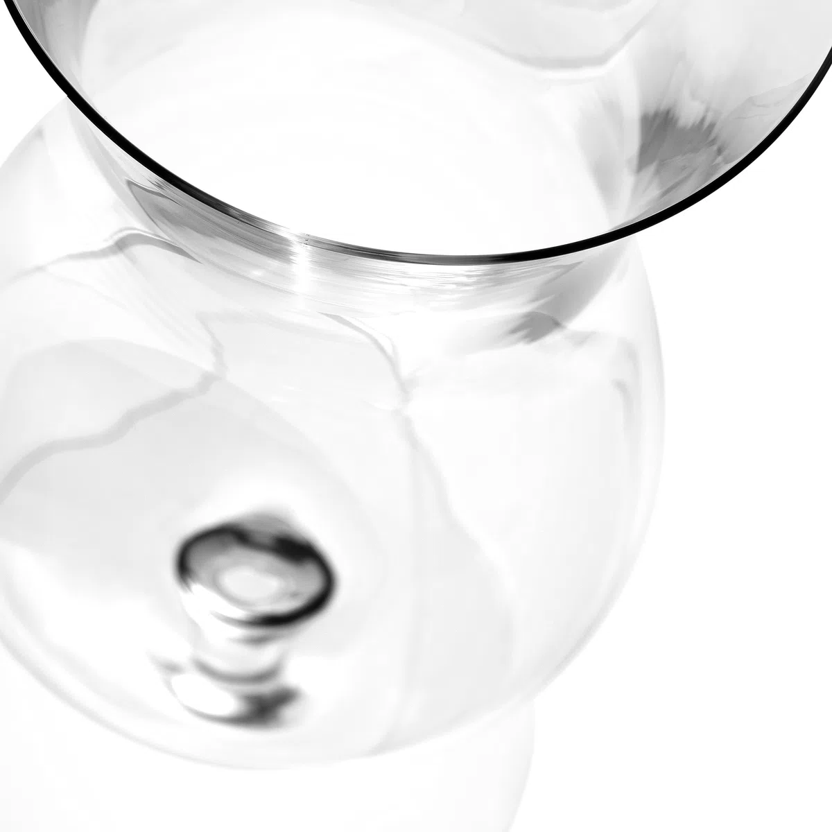 LEONARDO HOME Il Mondo Hurricane Gläser 2er Set - Cocktailglas aus Kristallglas, hochwertig verarbeitet - Inhalt 520 ml - Spülmaschinengeeignet - 2 Cocktail Gläser transparent, 064991