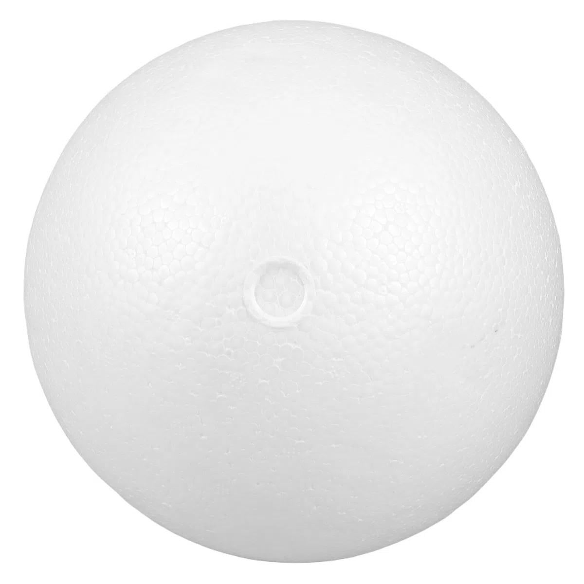 Styroporkugel 18 cm Glatt für Tortendummy DIY Handwerk, Schaumstoffball für Kuchenmodell Basteln, Weißer Styroporball für Hochzeit Party Deko, Modellierball Leicht und Vielseitig