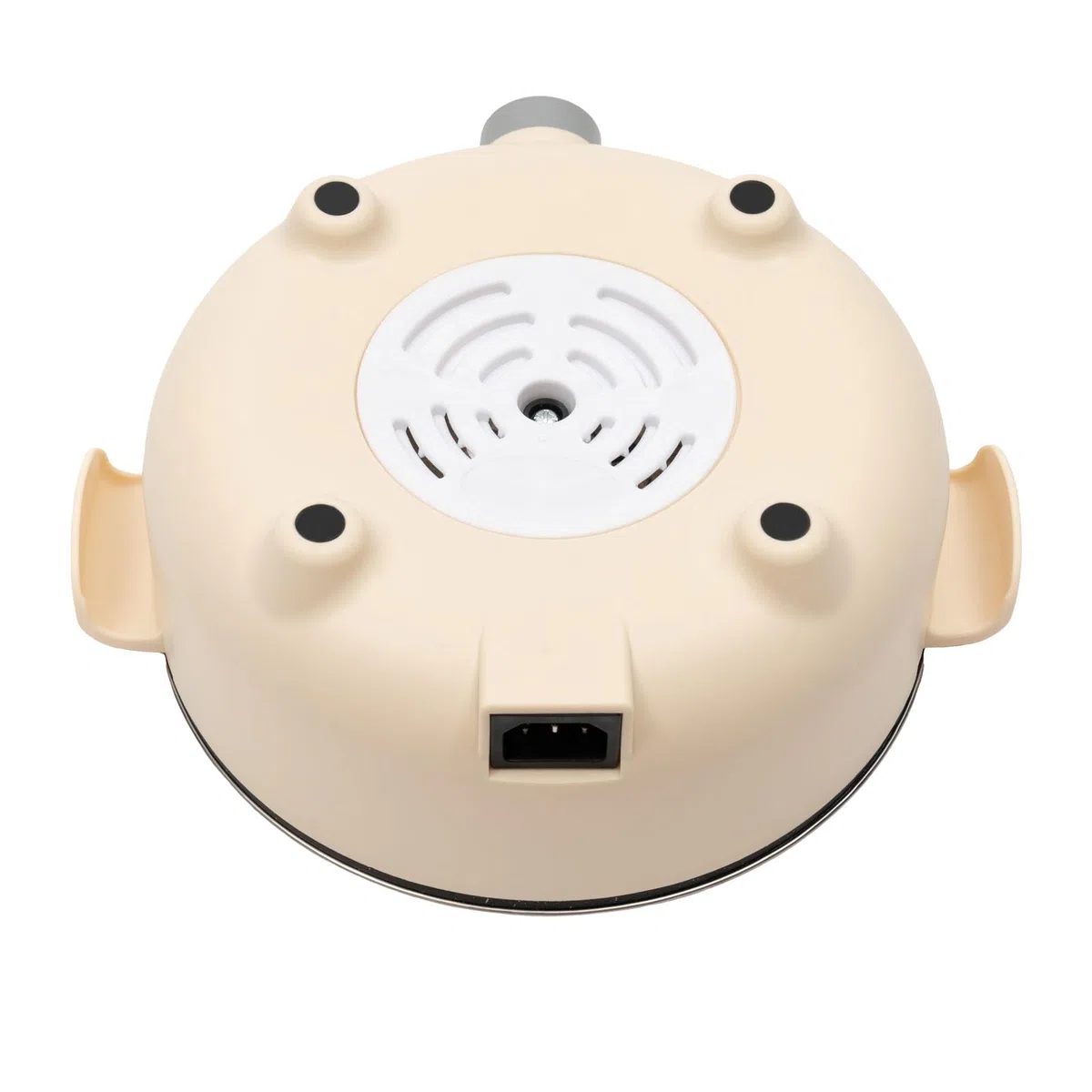 1,5L Elektrischer Hot Pot mit Dampfgarer, Antihaft Mini Elektropfanne Khaki | Antihaft, 1,5L, mit Dampfgarer|Geeignet für Kochen, Braten, Ramen, Fondue & Suppe | Ideal für Wohnheim, Camping & Zuhause