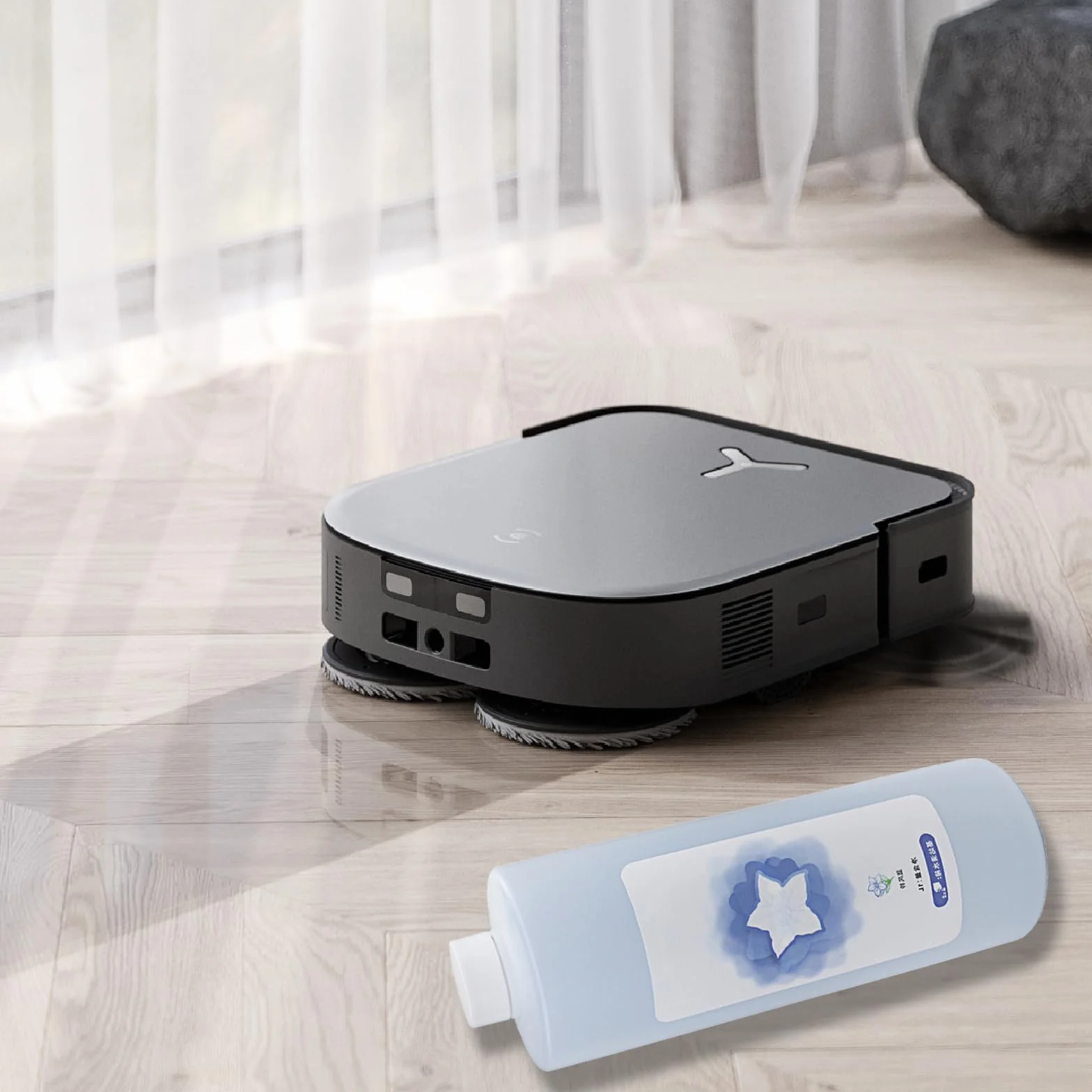 Reinigungslösung Kompatibel mit ECOVACS DEEBOT X8/X9/X11/X12/T50/X5 Omni/X2 OMNI/T30S Combo / T30 (Pro) Omni/T20 OMNI/X1 OMNI/X1e OMNI/X1 TURBO/T10 TURBO Saugroboter