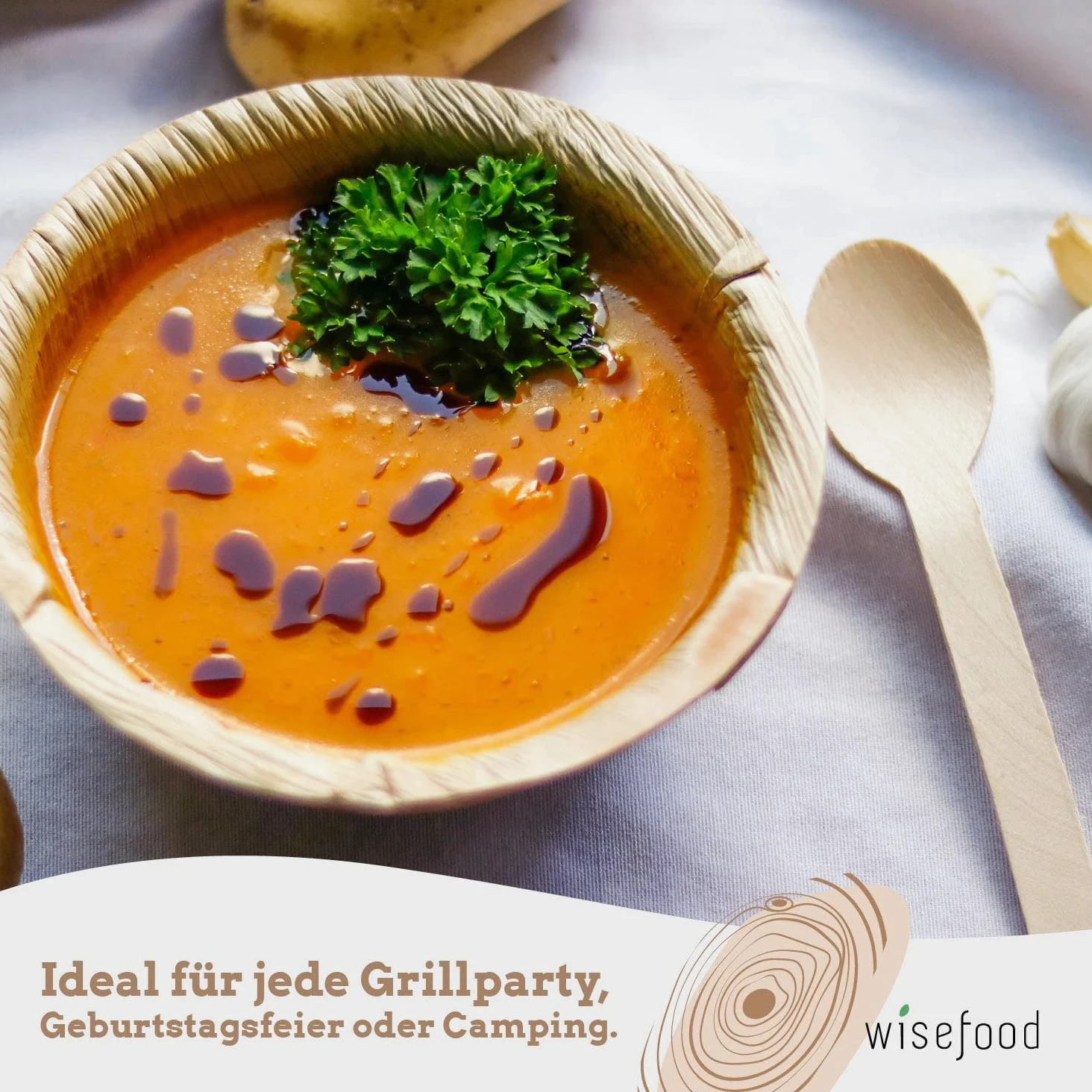 Wisefood Holzbesteck Set, 100 Holzgabeln, 100 Holzmesser, 100 Holzlöffel, 300-teiliges Einwegbesteck Set 16,5cm, Biologisch abbaubares und splitterfreies Partybesteck (2 Sets)