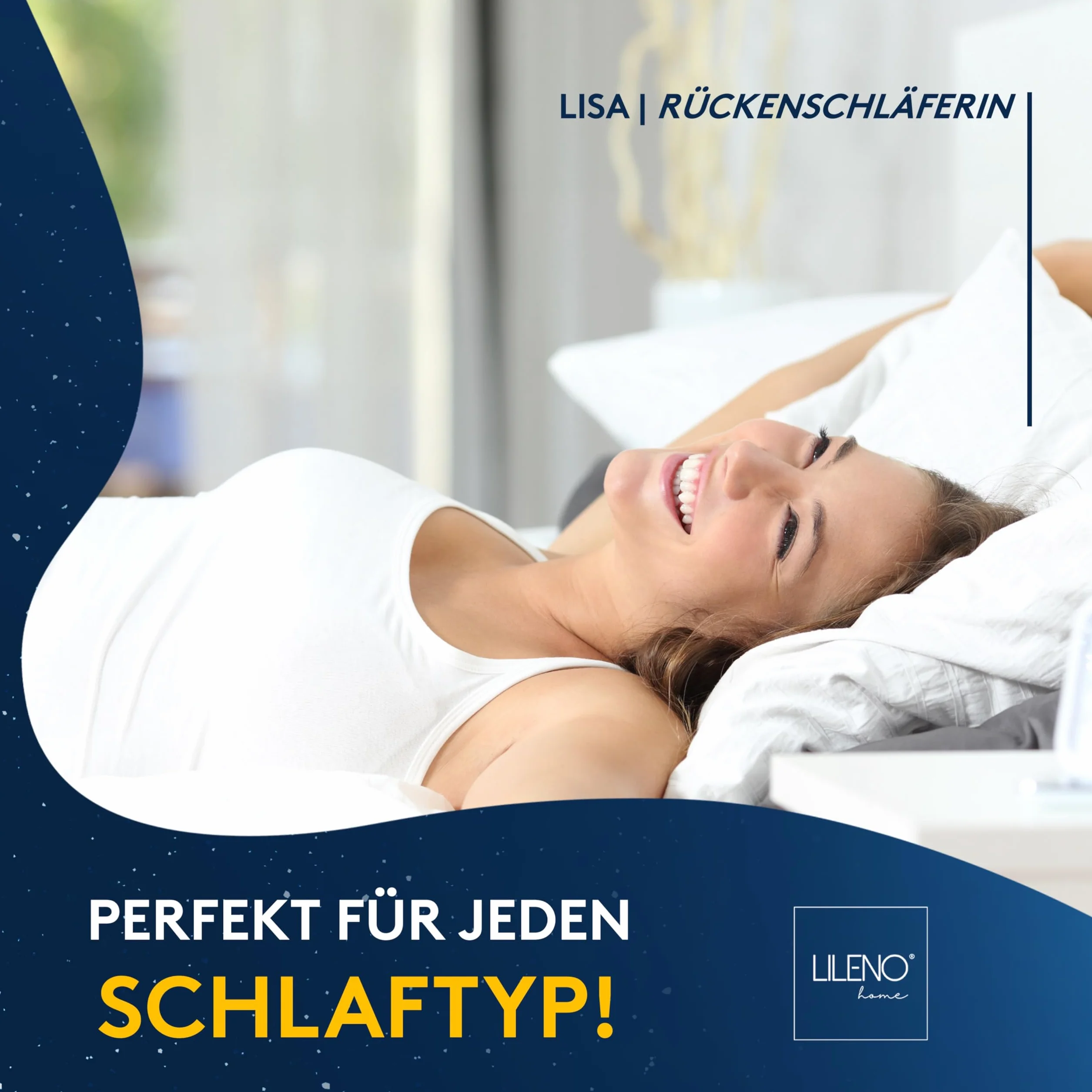 LILENO HOME Microfaser Nackenrolle 15x40 cm [2er Set] bis 95 Grad waschbar - Kopfkissen 15x40 cm als Kissen-Füllung für Bett oder als Deko-Kissen - Sofakissen & Zierkissen