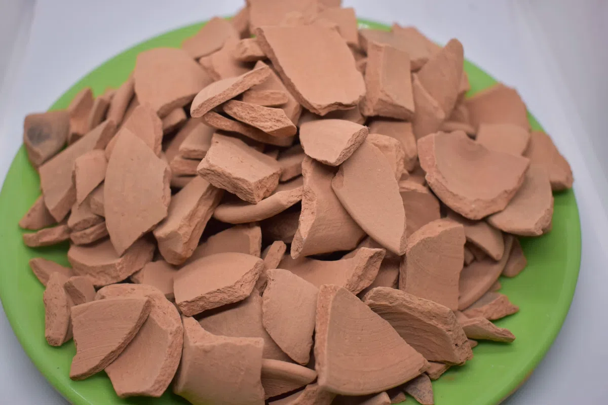Mini-Tontöpfe zerbrochen 200 Gramm