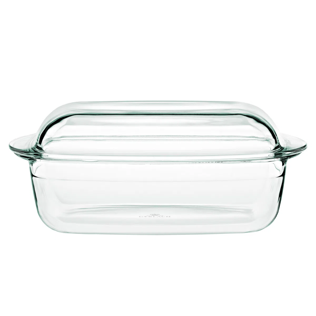 Gerlach 1760 Auflaufform 4,5 l Aus Hitzebeständigem Glas Borosilikatglas Mit Deckel Rechteckig 27 x 18 cm Für Backofen Gefrierfach Flow