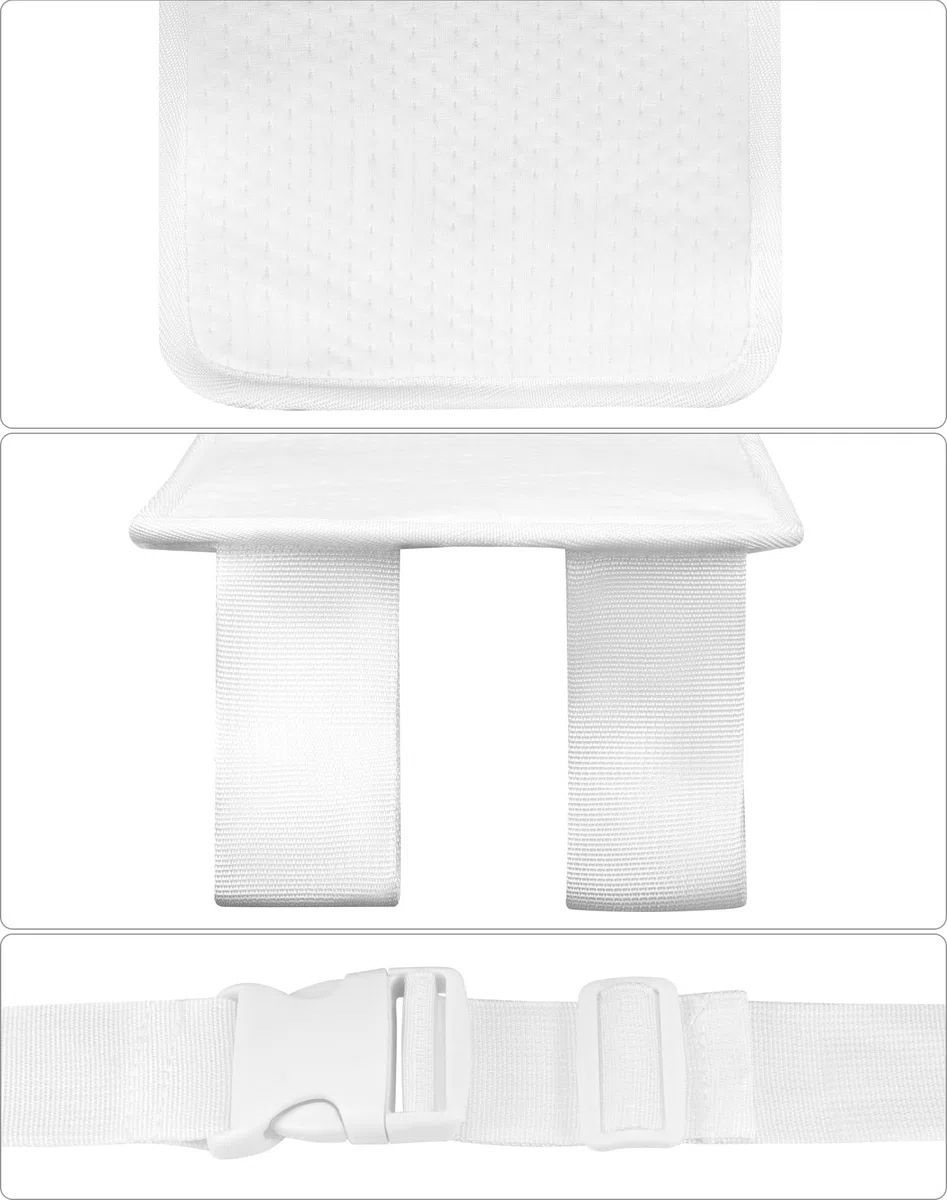 QWORK® matratzenverbinder, matratzen ritzenfüller, einfaches verbinden und erweitern des bettes, weiß