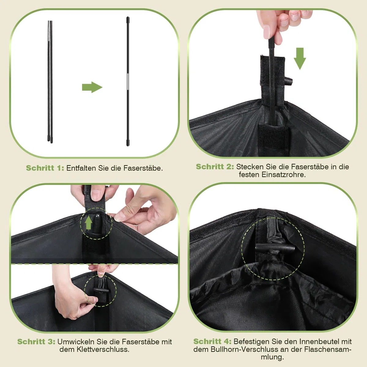 Bathola Pfandflaschen Sammelbehälter mit Deckel 100L, Groß Pfandflaschen Behälter mit 2 Tragetasche, Flaschensammler Leergut für Plastik- und Glasflaschen, Pfandbehälter mit Einwurf, Schwarz