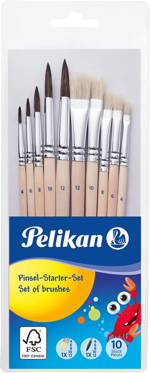 Herlitz 10116655 Schulmalfarben bzw. Deckfarbkasten, 12 Farben inklusive Deckwei? (Schulmalfarben + 12 Pinsel)