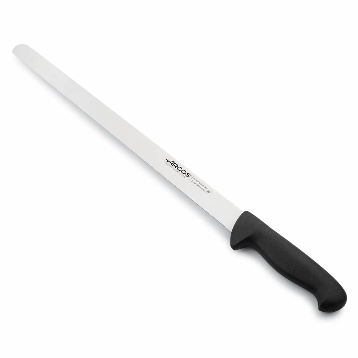 Arcos Cuchillo Fleischmesser Flexibel 400 mm - Edelstahlklinge NITRUM - Präziser und Langlebiger Schnitt - Serie 2900