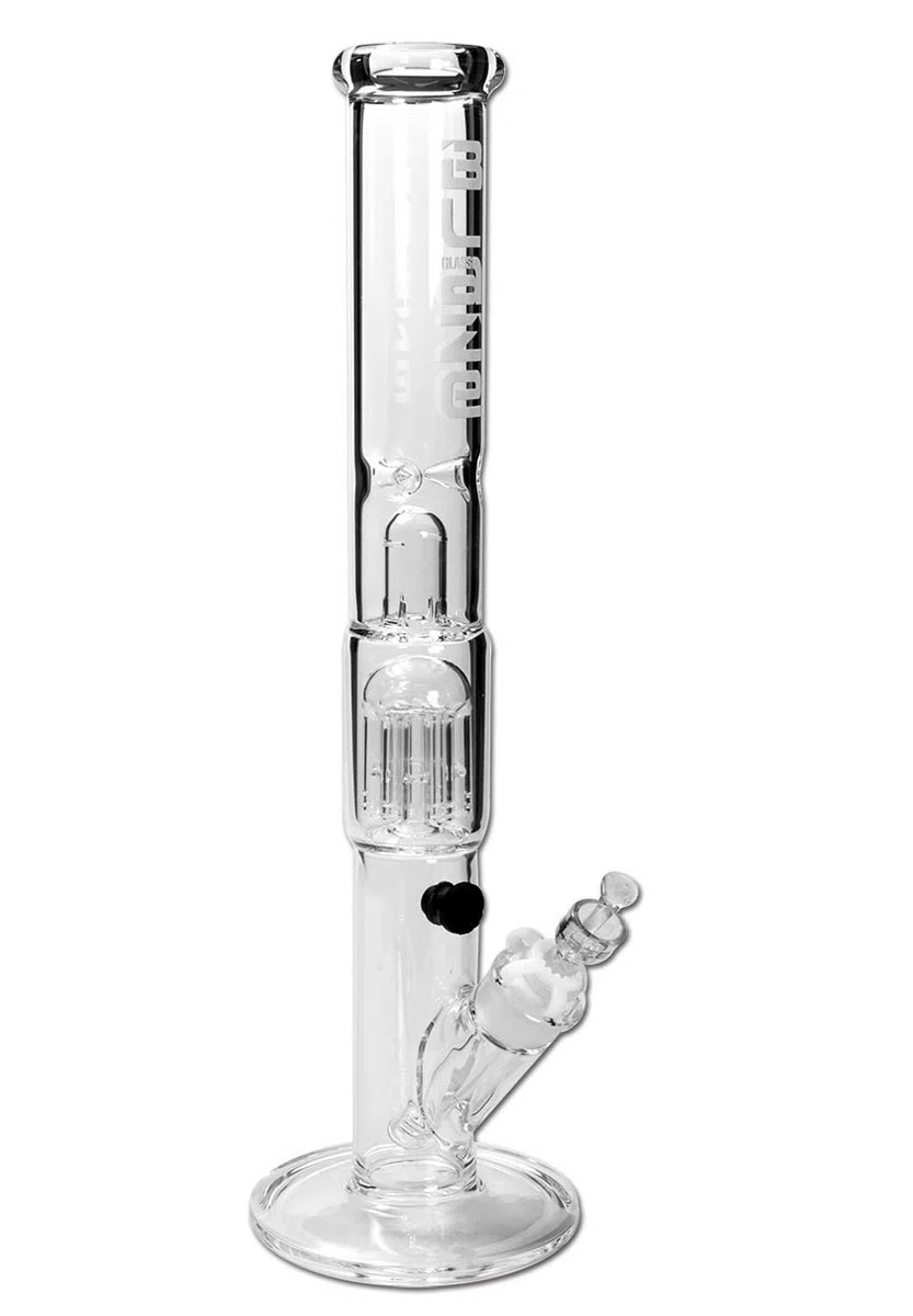 SF Blaze Glass Zylinder Ice Bong BiStabil 6-Arm Perkolator 50 cm (H: 500 mm; Ø: 50 mm)
