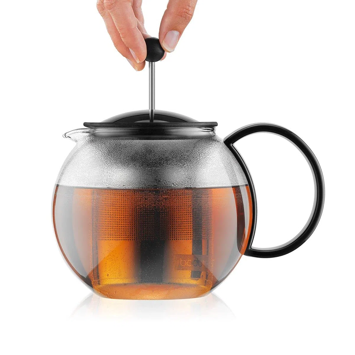 Bodum 1805-01 Assam Teebereiter mit Edelstahlfilter, 1.0 l
