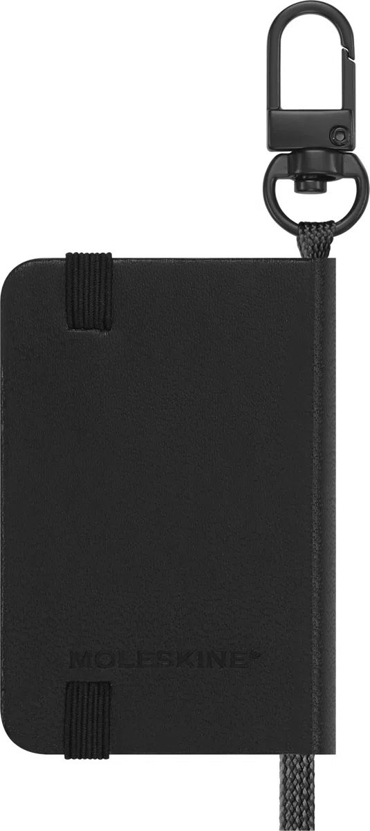Moleskine The Mini - Notizbuch Charm Schwarz