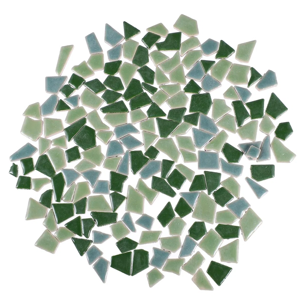 Lurrose 200G Bunte Keramik Mosaikfliesen Unregelmäßige DIY Mosaiksteine für Kreative Bastelprojekte Sicher und Langlebig für Garten Badezimmer und Heimdekoration