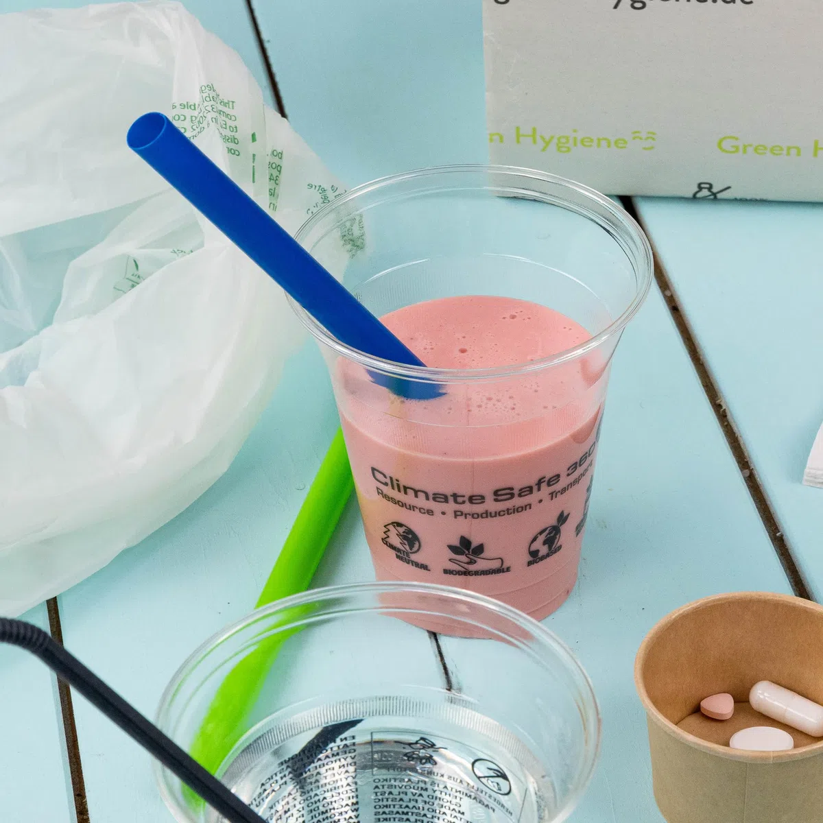 BIOZOYG Bubble Tea Strohhalme 200 Stück 20 cm Ø 1,2 cm bunt - Strohhalme wiederverwendbar Trinkhalme mit Spitze - Extra Breite Fruchtperlen Tapioka Perlen Strohhalme Kinder Slush Trinkhalme Straws