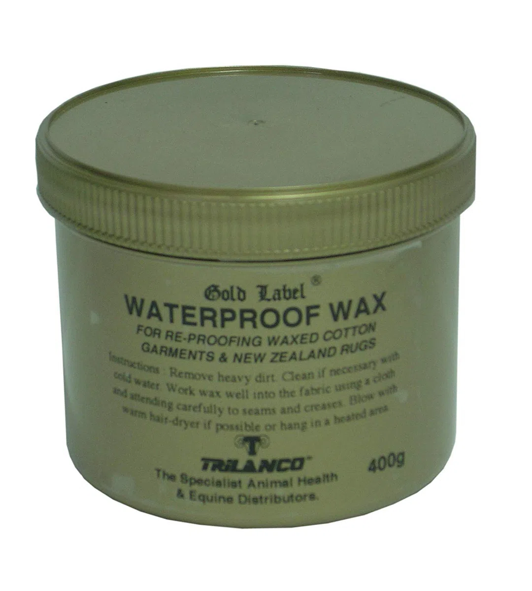 Gold Label Wachs, wasserfest, 2 Stück, 400 g