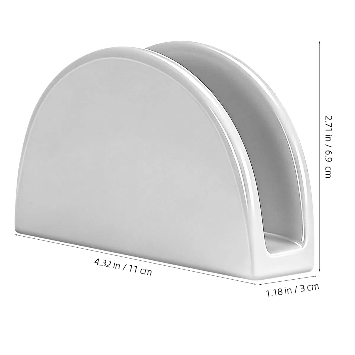 Cabilock Keramik Serviettenhalter Für Küche Und Esszimmer Elegante Serviettenständer Für Partys Und Veranstaltungen Perfekte Tischdekoration Für Zuhause