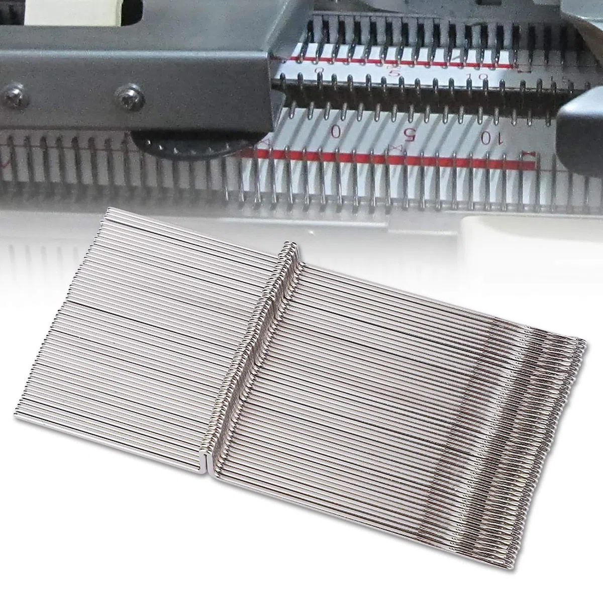 Akozon Strickmaschine SRP325/SRP50/SRP60/SRP60N – 50 Stück Ersatz-Nähwerkzeuge aus Stahl