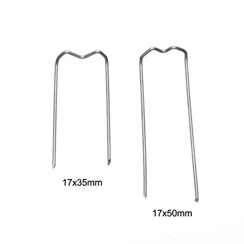 N/A 2,5kg Patenthaften Haften Nadeln Krampen Draht Drahtkrampen 17x50mm ca.2500St