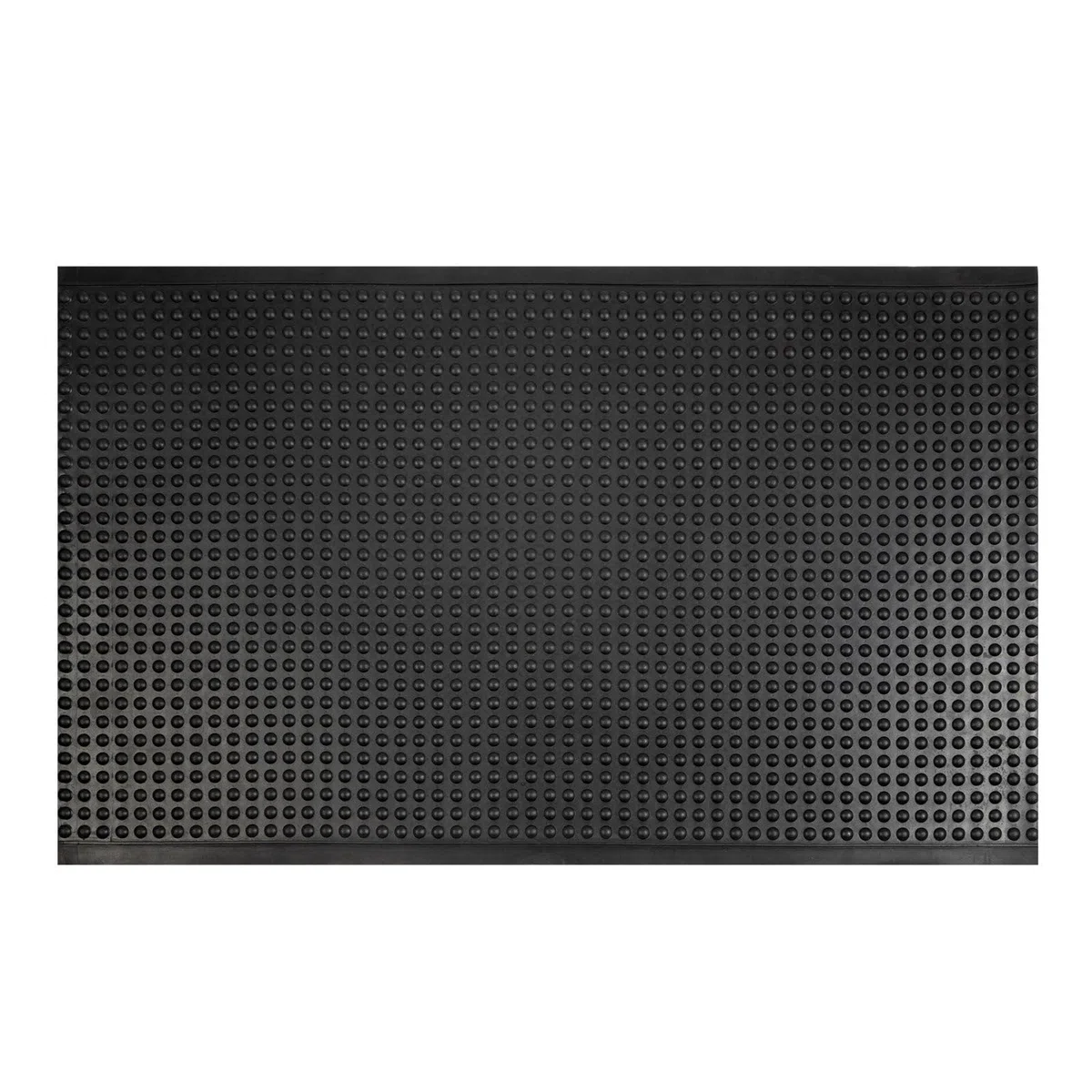 casa pura Anti-Ermüdungsmatte 90x120cm Arbeitsplatzmatte rutschfest Ergonomische Stehmatte Gummimatte mit Noppen Schwarz - Bubble Mats