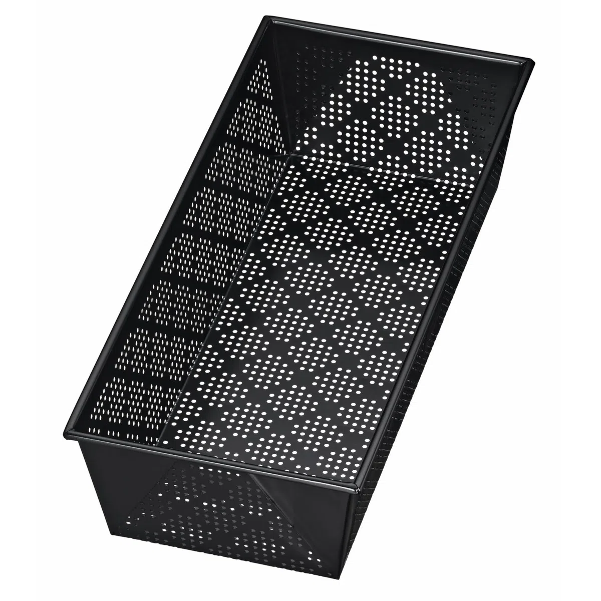 Original Kaiser Inspiration Brotbackform perforiert 35 cm, Backform für 1500g Brote, Kastenform Kuchen Brote, antihaftbeschichtet, sauerteigbeständig, Schwarz