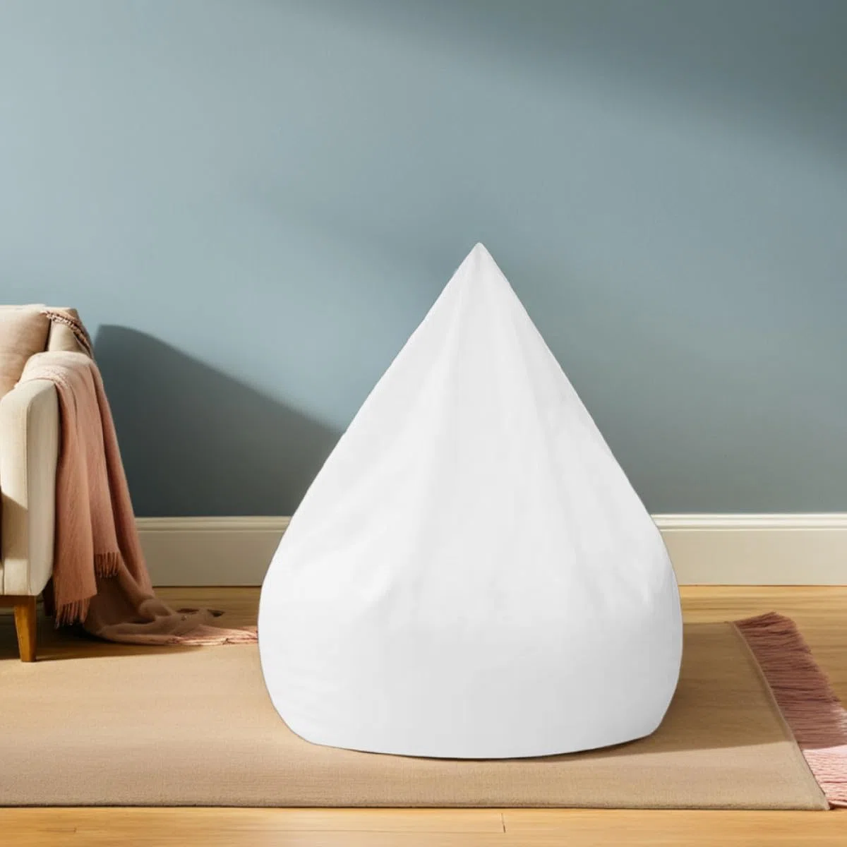 Innenbezug für Sitzsack XXL 100X120cm aus Atmungsaktivem Netzgewebe Ersatz Innensack für Lazy Tasche ohne Füllung Wiederverwendbar und Leicht zu Reinigen