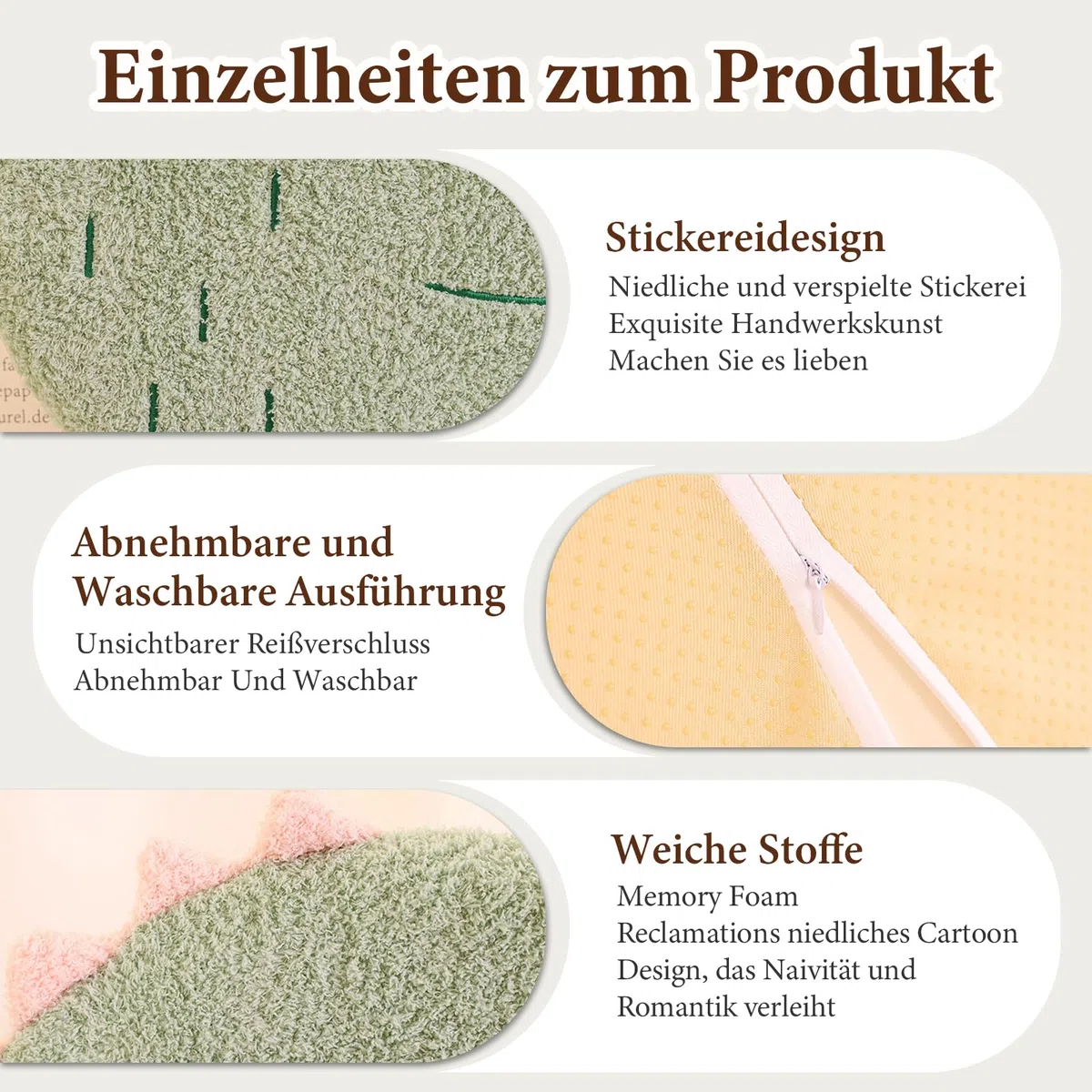 Sarah Duke Sitzkissen Kinder, Rund Stuhlkissen Cartoon Tier Bodenkissen Kinder Stuhl Sitzpolster, Tatami Sitz Auflage Memory-Schaum Sitzkissen für Kindergärten Kinderzimmer Deko (Seelöwe)