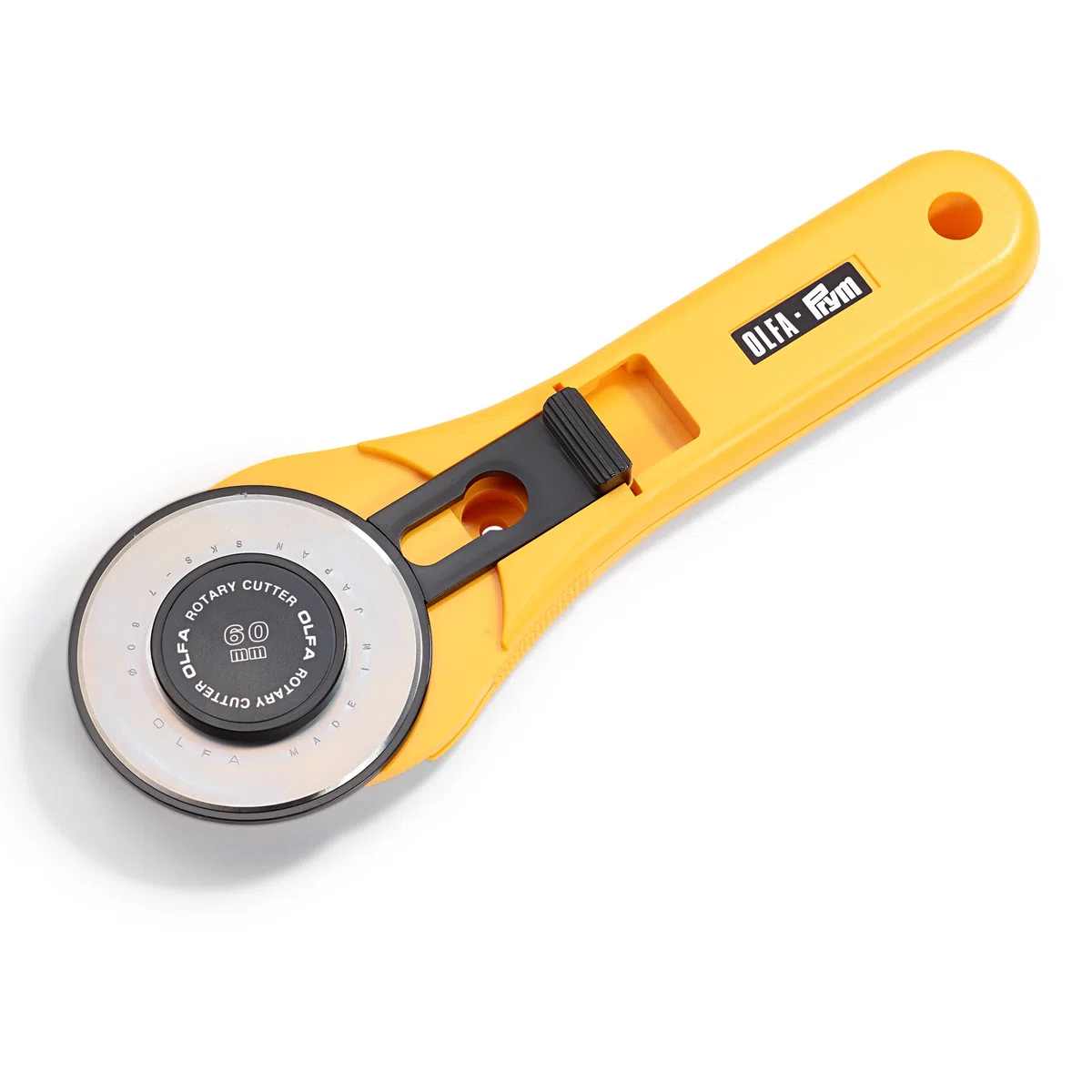 Prym 611387 Rollschneider Jumbo 60 mm, Gelb