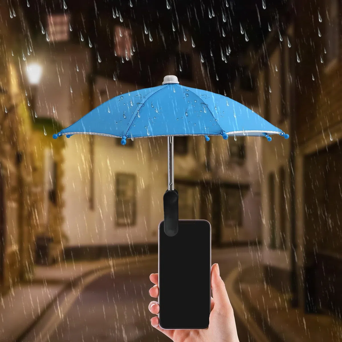 Handy-Regenschirm – blendfreier Sonnenschutz, Handy-Regenschirm für die, schützt vor Sonnenlicht und Blendung, Outdoor-Aktivitäten, Schirme für Handy-Sonnenschutz | Universell passend fü