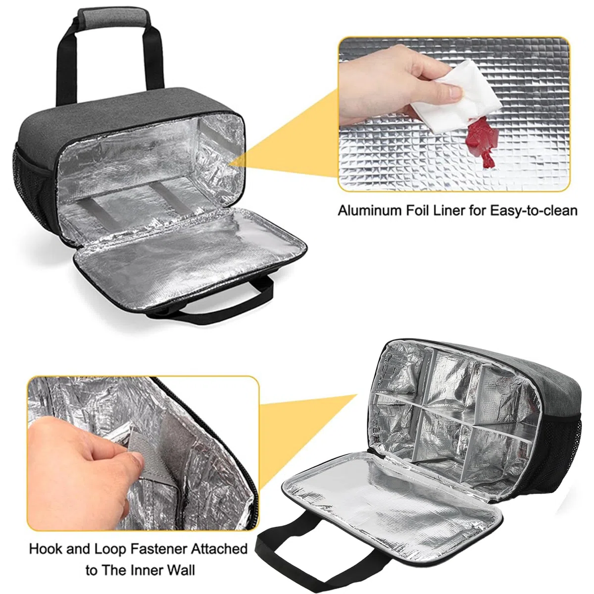 Acrylfarben-Organizer, Farbhalter Tasche Farbaufbewahrung Organizer | Acrylfarbe, Organizer Tasche Kunstbedarf Kunst-Tragetaschen Handwerk mit Aluminiumfolien-Auskleidung