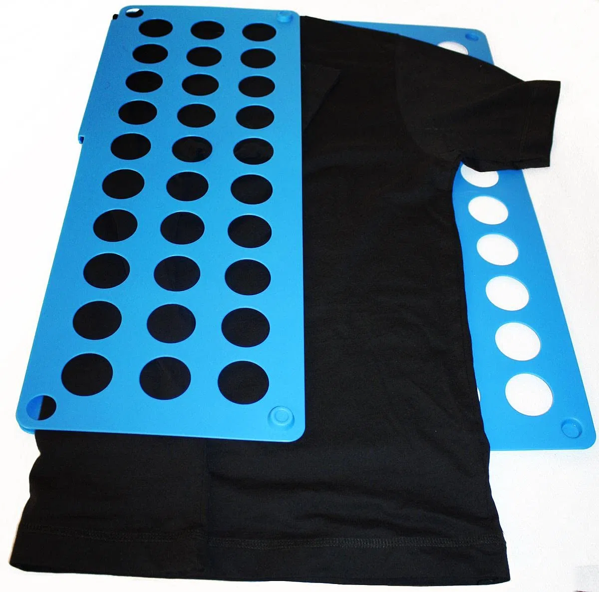 Close Up T-Shirt Folder Wäschefalter 2er Set/Faltbrett/Hemdenfalter/Falthilfe für Shirts, Hemden, Pullover