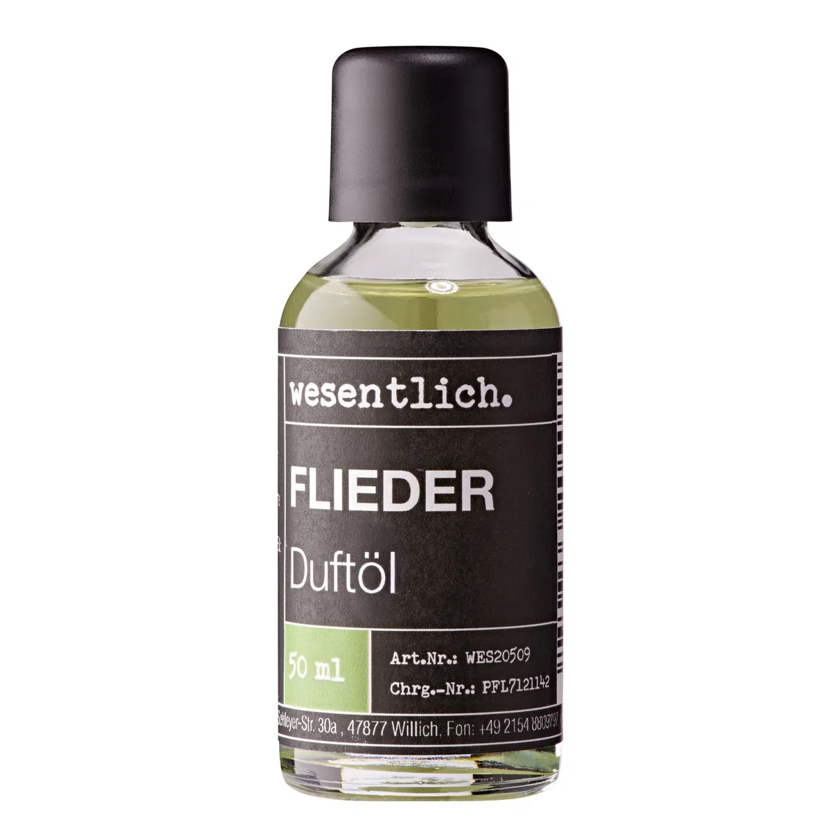 wesentlich. Duftöl Flieder 50ml - feiner Duft für Diffuser und Lampe - als Raumduft oder zur Kerzenherstellung - pure Premium Öle aus Deutschland