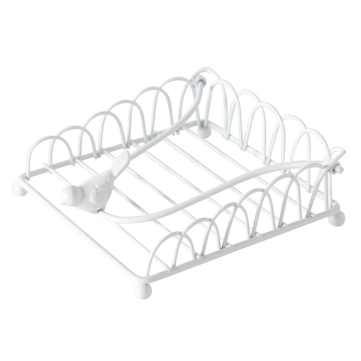 BOLTZE Serviettenhalter 2-er Set Eisen Weiss