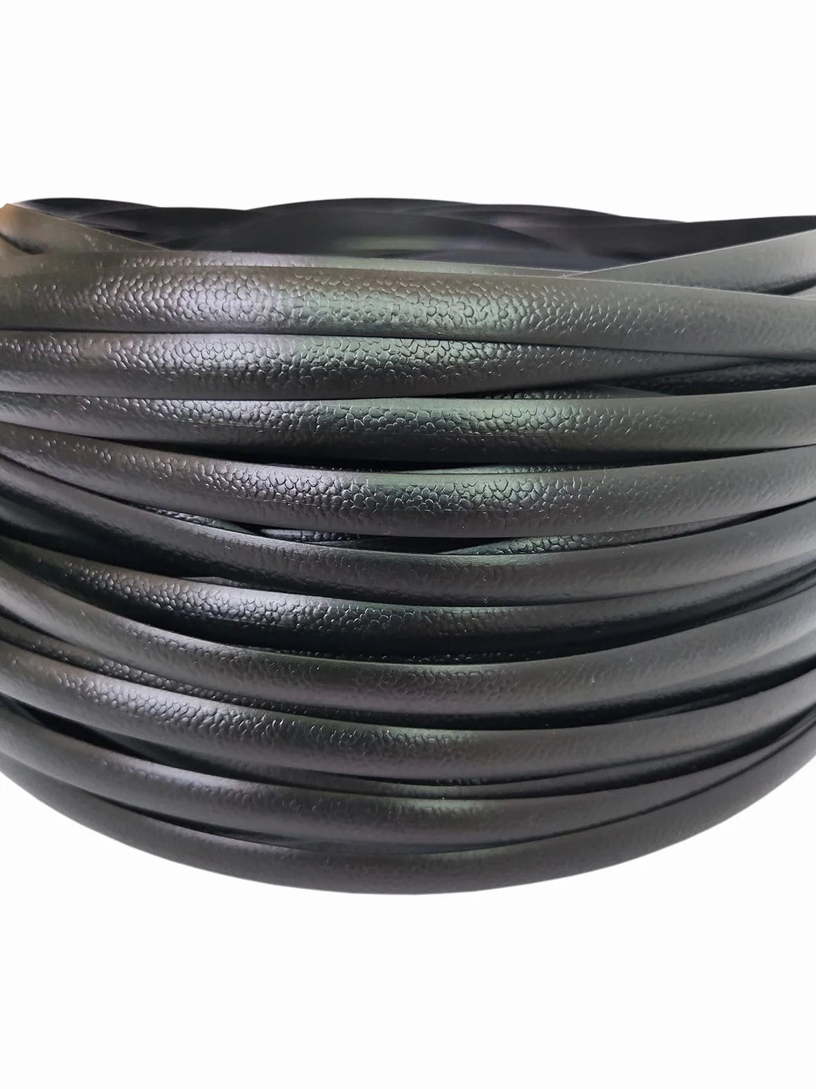 55 m wetterbeständiges schwarzes synthetisches Rattan-Kunststoffgeflecht zur Befestigung von Gartenstuhl, Tisch, Aufbewahrungskorb, Terrassenmöbel, Heimwerkerreparatur