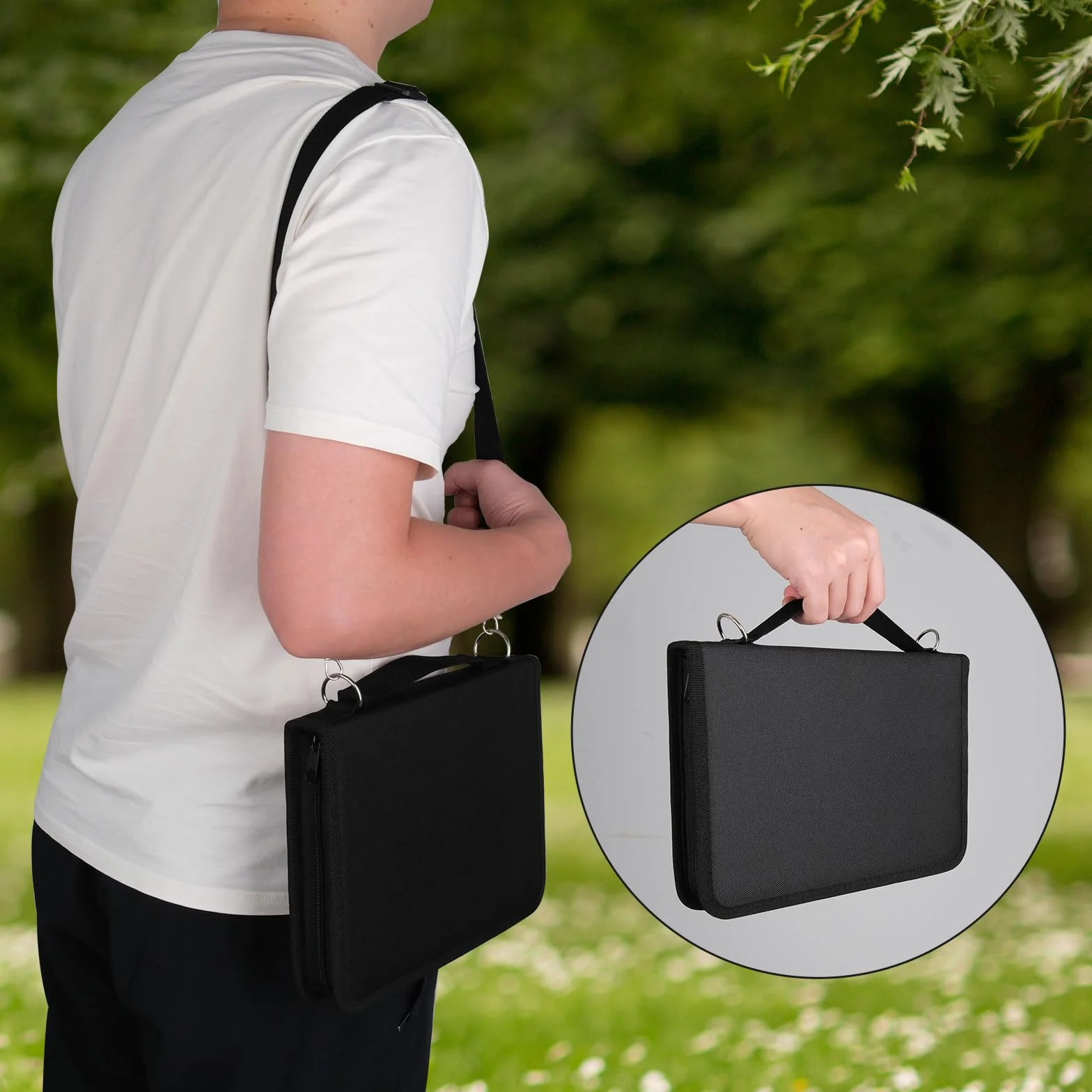 KINSPORY 78-teilige Buntstifte Set mit 3,0 mm weichen Minen, 50-blatt 3-farbiges Skizzenbuch, Farbstifte mit verstellbarem Schultergurt - Geschenk für Erwachsene Anfänger Teenager Mädchen Jungen