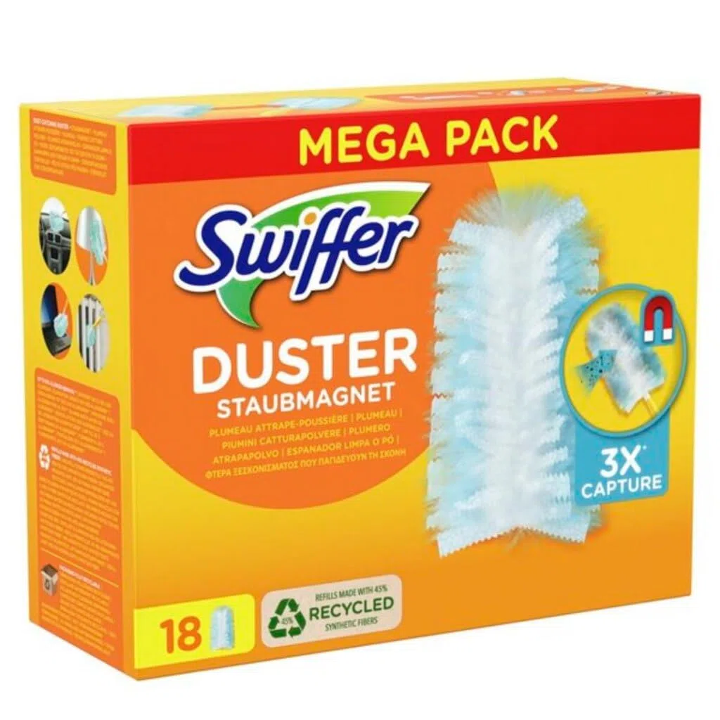 Swiffer - Swiffer Staubtuch Nachfüllungen Mega Packung - 18 Stücke