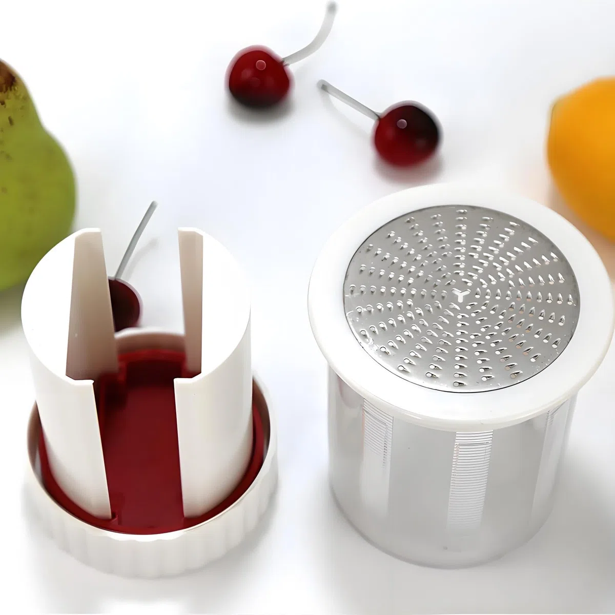 2025 Upgrade ButtermüHle, Butterreibe,Smart Cutter Innovations ButtermüHle,Butterfass Zum Butter Machen,Butter Portionierer,Butterschneider,Butterspender,Buttermaschine