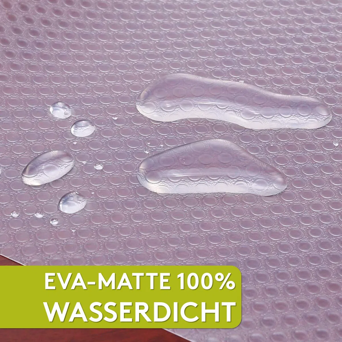 LILENO HOME Schubladenmatte 50x150 cm 2er Set (transparent) - Antirutschmatte Schubladen als Schubladeneinlage für Kühlschrank - Schublade Einlagen zuschneidbar als Antirutschmatten Küche