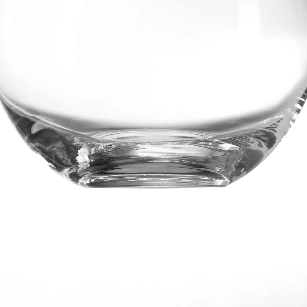 Leonardo Boccia Glasvase rund, kugelförmige Deko-Vase in klassischem Stil aus Klarglas, Tischvase in modernem Design, Höhe: 17,5 cm, Durchmesser 20 cm, 3,5 l, 019009