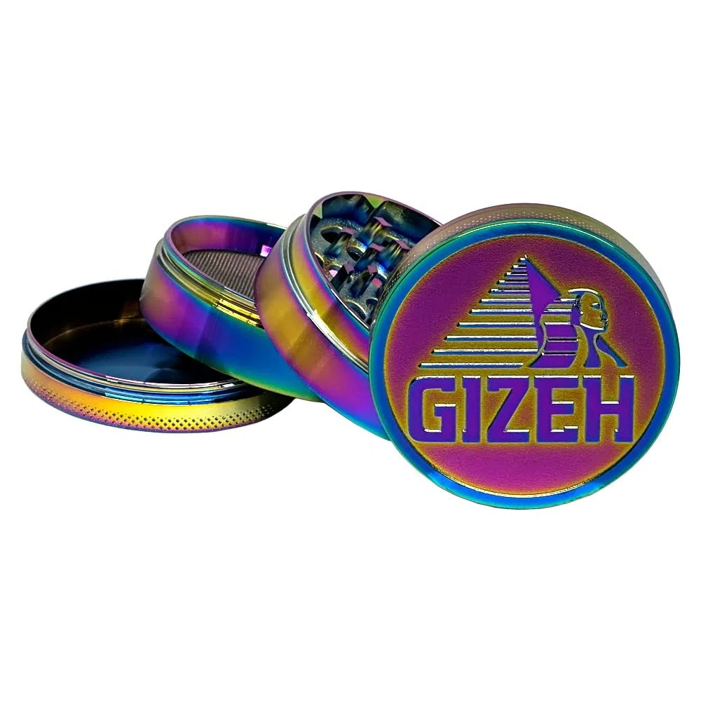 Gizeh Kräutermühle - Icy Grinder, Metall, 60mm, 4-teilig
