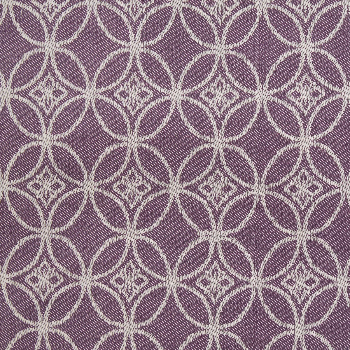 DII Geschirrtuch-Set, gewebt, ca. 45 x 70 cm, Geschirrtuch (33 x 33 cm), Aubergine, 5-teilig