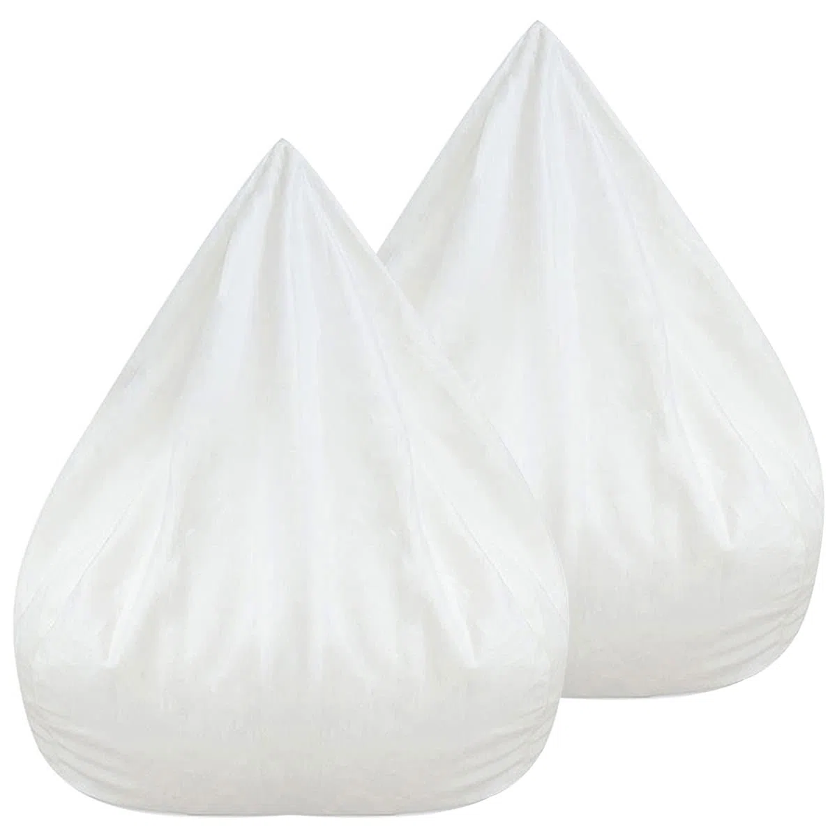 Innenbezug für Sitzsack Sitzsackbezug Ohne Füllung Bezug Für Sitz Lazy Sofa Faules Sofa Mit Reißverschluss Einfache Reinigung Sitzsackhülle Ersatzbezug Keine Füllung (100 * 120CM 2PCS)