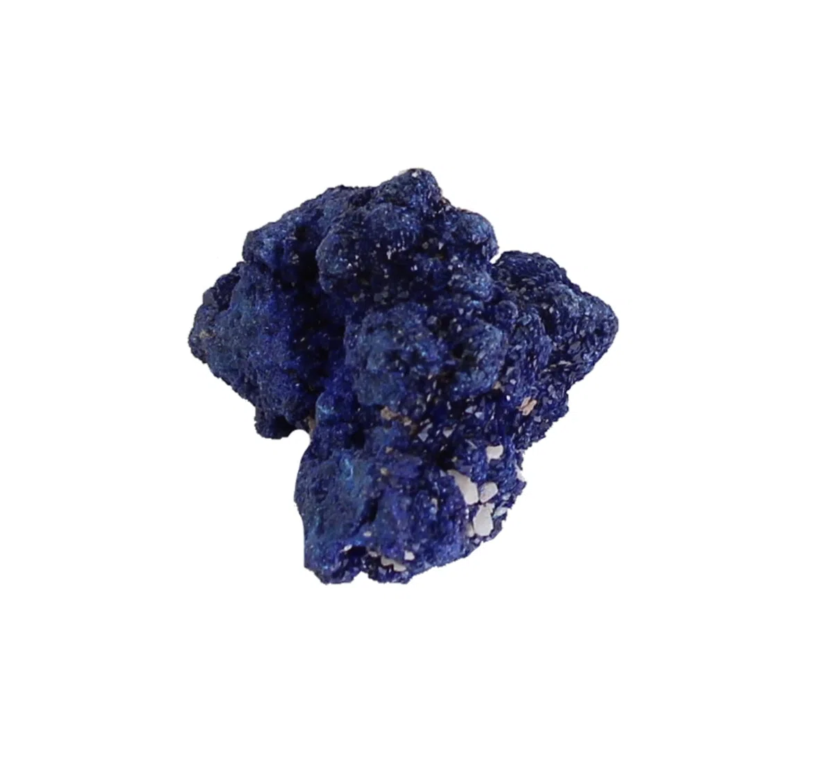 Budawi® Azurit Kristall Rohstein | tiefblaues Mineral Sammlerstück | natürlicher Rohstein 20 mm | unbehandelter Naturstein