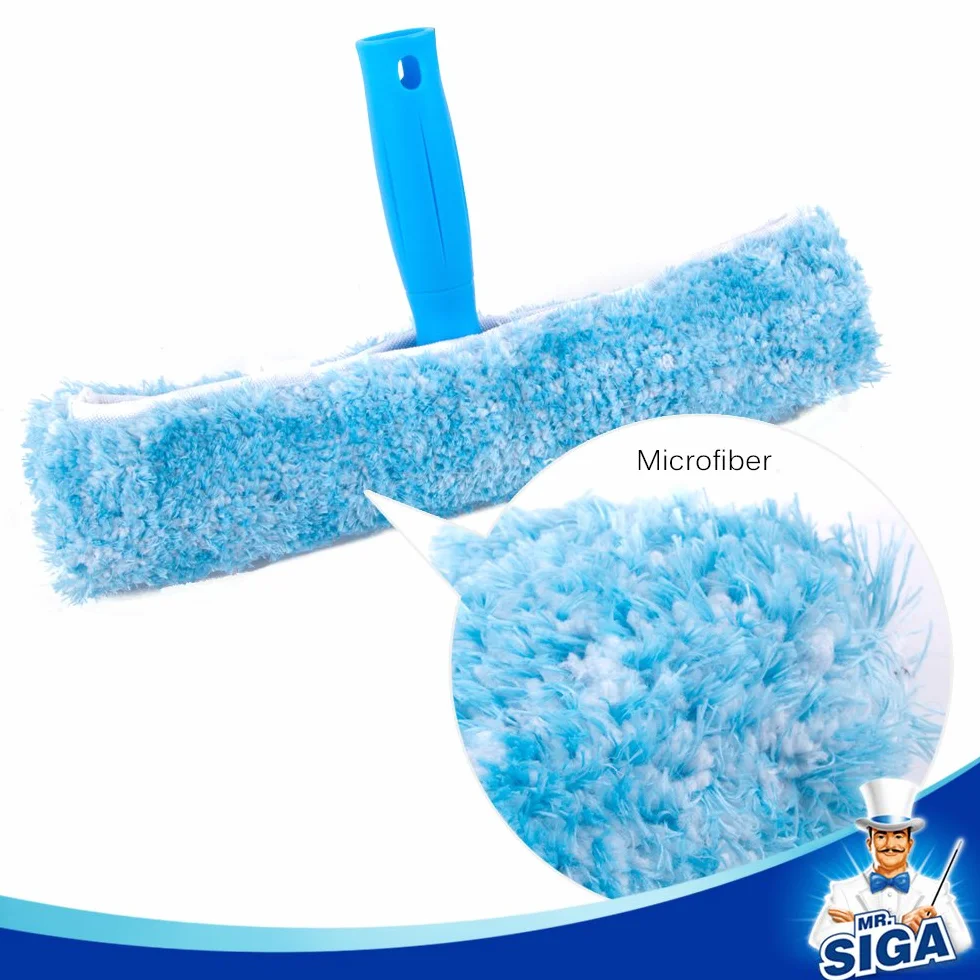 MR.SIGA Professional Fensterreinigungs-Set – Abzieher & Mikrofaser-Fensterwischer, 25 cm