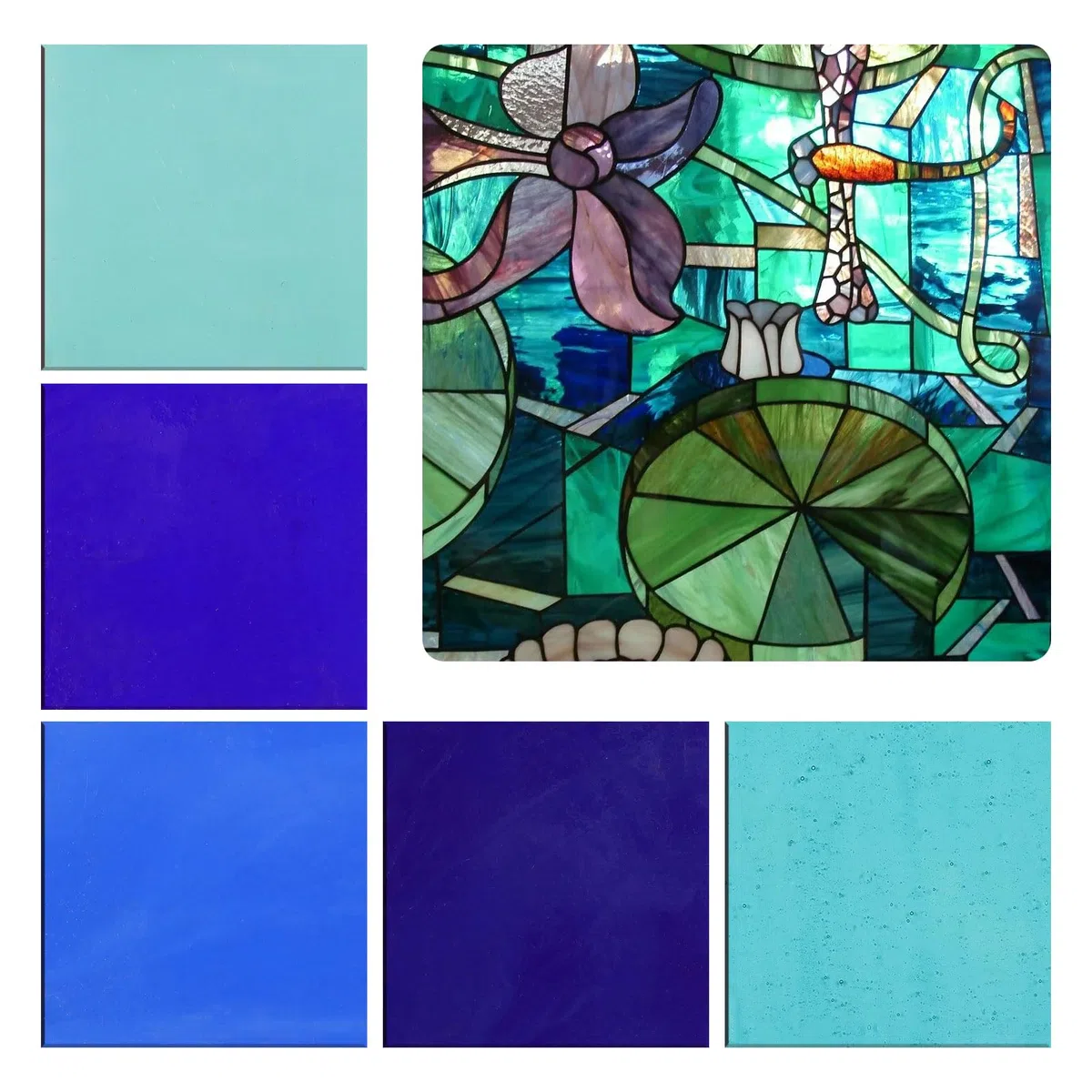 5 Blatt Schmelzglas, schmelzbare Buntglasscheibe, 5 Farben, quadratische Glasscheibe für Mikrowelle, Ofen, Schmelzversorgung, DIY-Schmuckherstellung, Zubehör, 5 x 5 cm