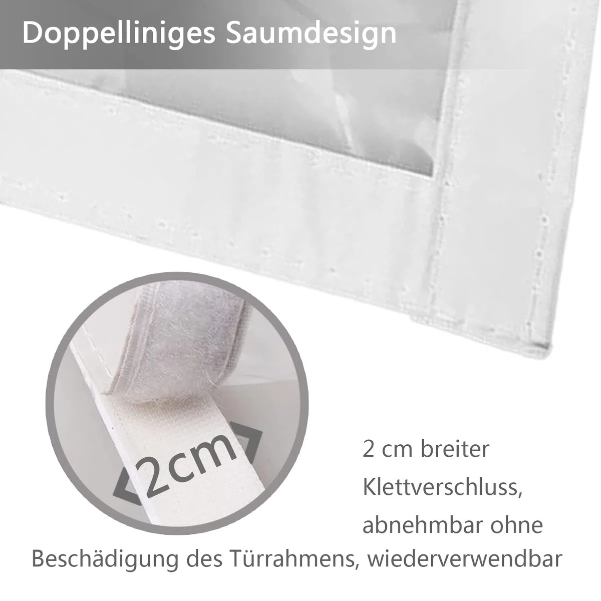 Magnet Wärmeschutzvorhang für Türen 90x220cm, Isolier Schutz Vorhang,Kälteschutz und Wärmeschutz im Winter, Ideal für die Nutzung von Klimaanlagen im Sommer, Kinderleichte Klebemontage Ohne Bohren