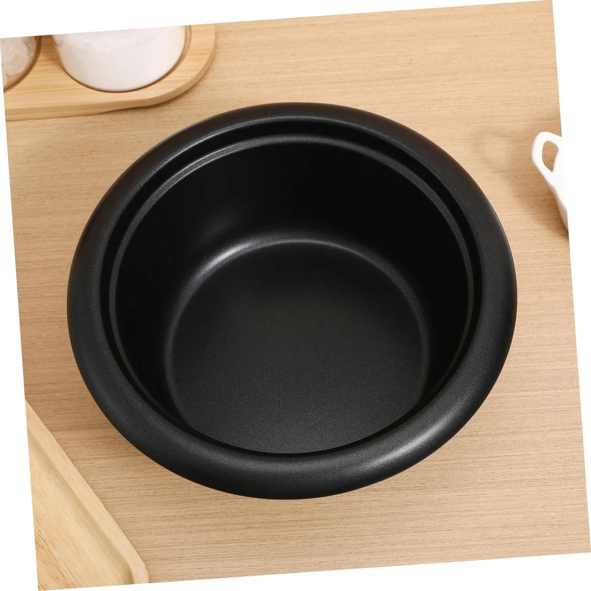 Gatuida Innentopf Wärmeleitung Antihaftbeschichtet Reiskocher 1,5l aus Aluminiumlegierung mit Skala für Vielseitiges Kochen und Suppenzubereitung