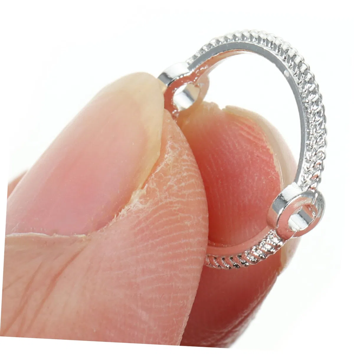 Alipis Runde Perlenringe zum Auffädeln 50 Stück für Selbstgemacht Armbänder und Schmuckherstellung Kunststoffmaterial 15mm Durchmesser für Bastelprojekte
